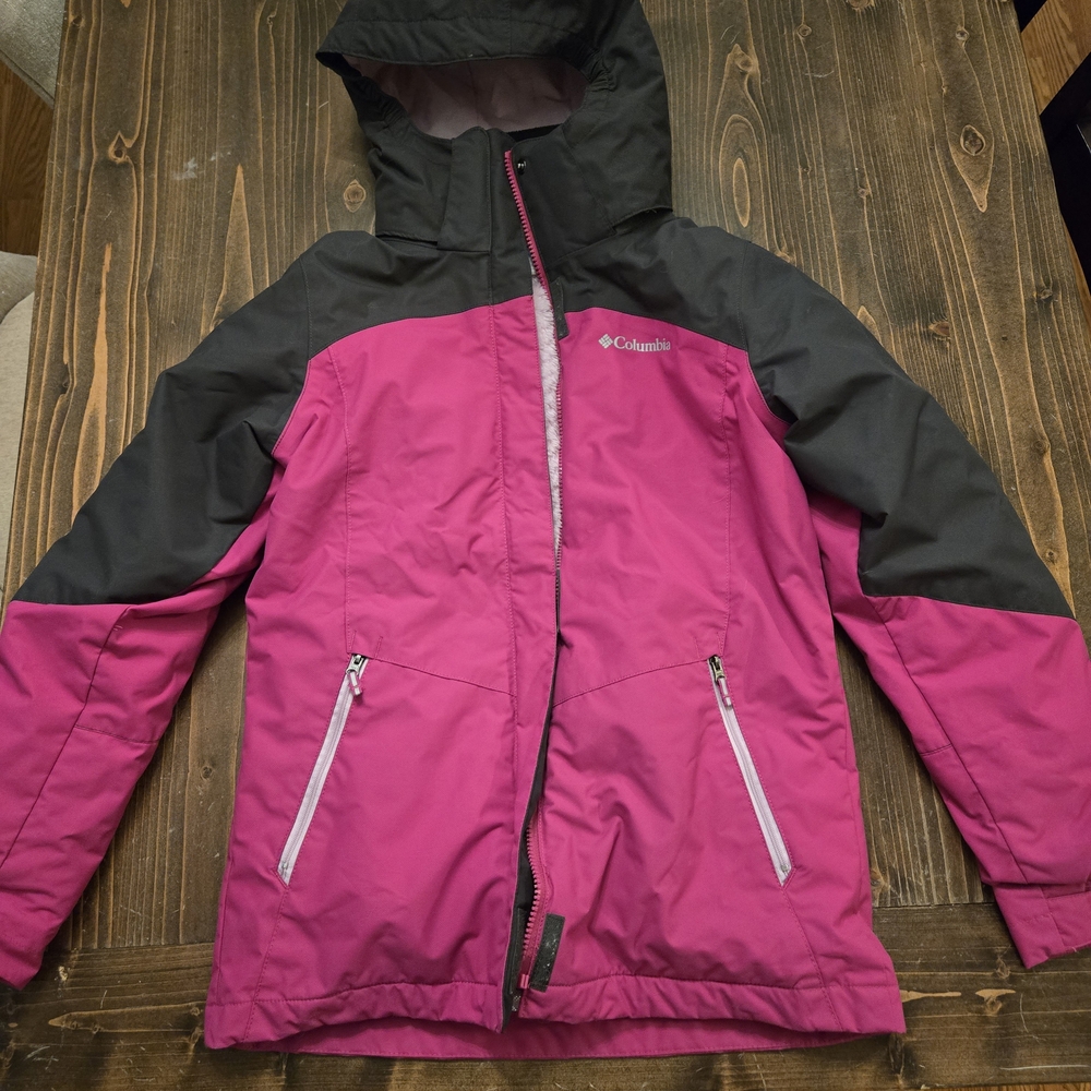 Columbia Kids' Pink and Black Jacket